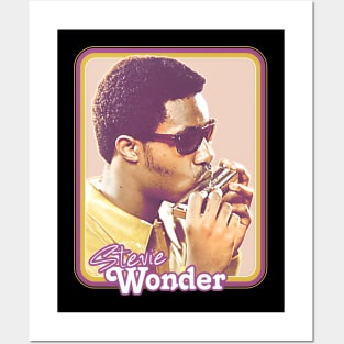 Stevie Wonder / Retro Aesthetic Fan Design Posters and Art